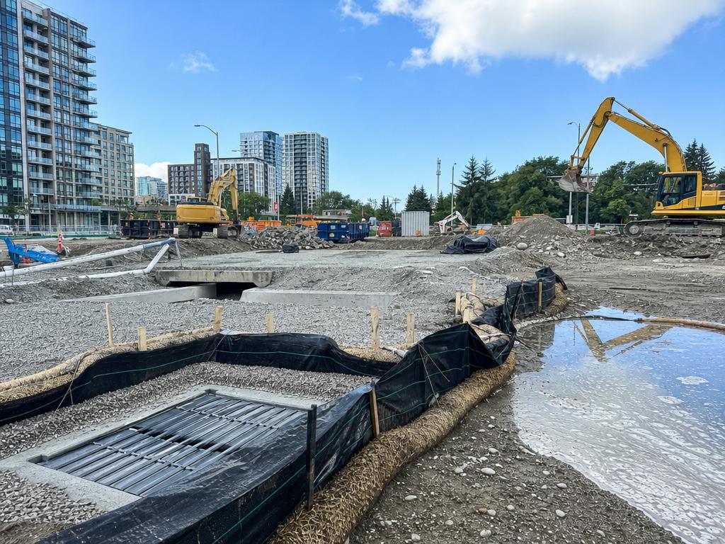 Site Management project by Envision Construction Management — Urban Infrastructure Buildout